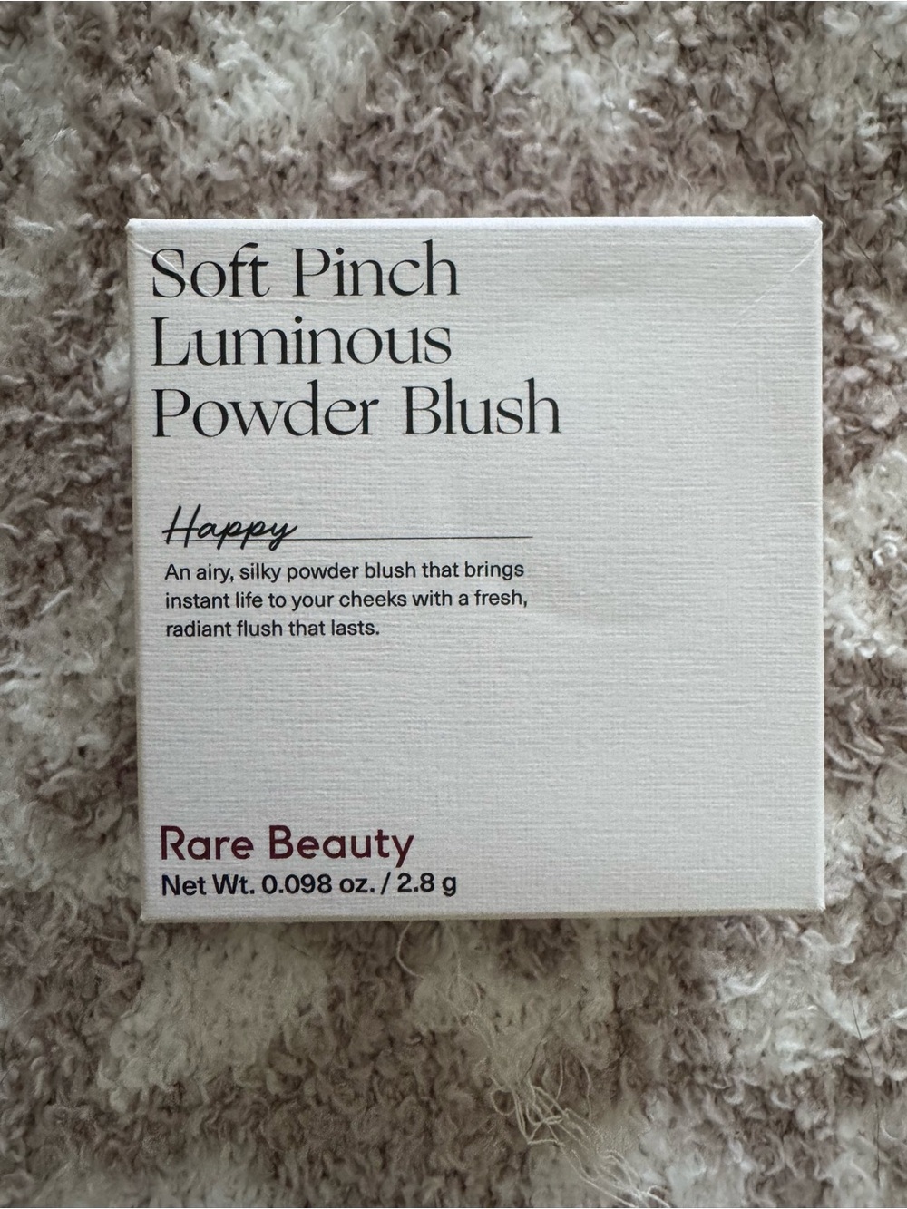 Rare Beauty Soft Pinch Luminous Powder Blush - Happy (Warm Rose) - Picture 5 of 5